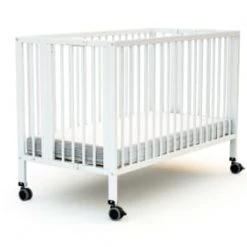 AT4 Lits Bébé Lit Bébé Pliant 60x120 Blanc -Lits bébé Soldes lit bebe pliant 60x120 blanc 15