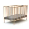 Webaby Lits Bébé Lit Bébé Pliant 60x120 Hêtre Verni -Lits bébé Soldes lit bebe pliant 60x120 hetre verni