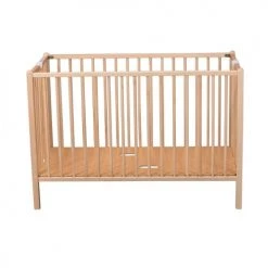 Combelle Lits Bébé Lit Bébé Pliant - Vernis Naturel - 60x120 Cm -Lits bébé Soldes lit bebe pliant vernis naturel 60x120 cm 2