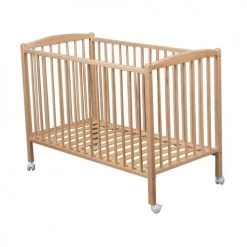 Combelle Lits Bébé Lit Bébé - Vernis Naturel - 70x140 Cm -Lits bébé Soldes lit bebe vernis naturel 70x140 cm 2