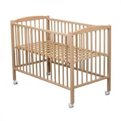 Combelle Lits Bébé Lit Bébé - Vernis Naturel - 70x140 Cm -Lits bébé Soldes lit bebe vernis naturel 70x140 cm 5