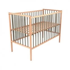 Combelle Lits Bébé Lit Bicolore Réglable En Hauteur En Hêtre Massif Gris 70x140 9 Combelle Lits Bébé Lit Bicolore Réglable En Hauteur En Hêtre Massif Gris 70x140 -Lits bébé Soldes lit bicolore reglable en hauteur en hetre massif gris 70x140 6