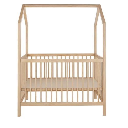 Maisons Du Monde Lits Bébé Lit Cabane Bébé à Barreaux En Pin L127 5 Maisons Du Monde Lits Bébé Lit Cabane Bébé à Barreaux En Pin L127 – Image 3