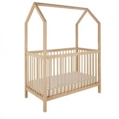 Maisons Du Monde Lits Bébé Lit Cabane Bébé à Barreaux En Pin L127 11 Maisons Du Monde Lits Bébé Lit Cabane Bébé à Barreaux En Pin L127 -Lits bébé Soldes lit cabane bebe a barreaux en pin l127 1000 0 21 206210 4