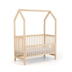 Geuther Lits Bébé Lit Cabane évolutif En Bois Naturel 4 En 1 Cozy Do -Lits bébé Soldes lit cabane evolutif en bois naturel 4 en 1 cozy do 1
