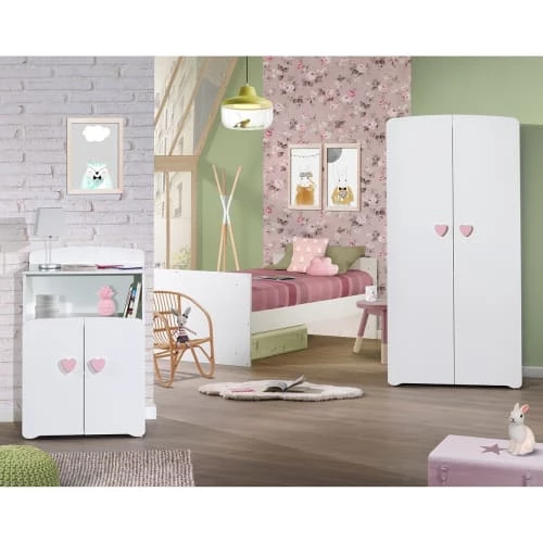 BabyPrice Lits Bébé Lit Combiné évolutif 120x60 En 90x190 En Bois Blanc 5 BabyPrice Lits Bébé Lit Combiné évolutif 120x60 En 90x190 En Bois Blanc – Image 3