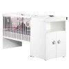 BabyPrice Lits Bébé Lit Combiné évolutif 120x60 En 90x190 En Bois Blanc -Lits bébé Soldes lit combine evolutif 120x60 en 90x190 en bois blanc 12