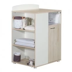 Sauthon Lits Bébé Lit Combine Evolutif 120x60 En Bois Beige -Lits bébé Soldes lit combine evolutif 120x60 en bois beige 2