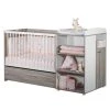 Sauthon Lits Bébé Lit Combine Evolutif 120x60 En Bois Gris Foncé 2 Sauthon Lits Bébé Lit Combine Evolutif 120x60 En Bois Gris Foncé -Lits bébé Soldes lit combine evolutif 120x60 en bois gris fonce