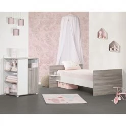 Sauthon Lits Bébé Lit Combine Evolutif 120x60 En Bois Gris Foncé 13 Sauthon Lits Bébé Lit Combine Evolutif 120x60 En Bois Gris Foncé -Lits bébé Soldes lit combine evolutif 120x60 en bois gris fonce 5