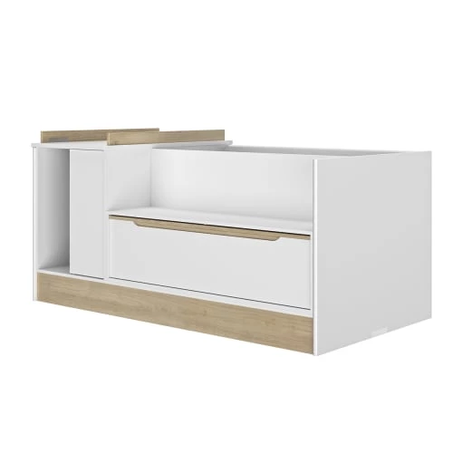 Galipette Lits Bébé Lit Combiné évolutif 70x140 En 90x200 Blanc 5 Galipette Lits Bébé Lit Combiné évolutif 70x140 En 90x200 Blanc – Image 3