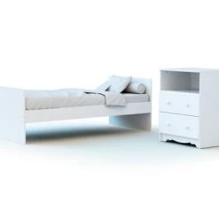 AT4 Lits Bébé Lit Combiné Evolutif Blanc 8 AT4 Lits Bébé Lit Combiné Evolutif Blanc -Lits bébé Soldes lit combine evolutif blanc 2