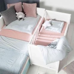 Roba Kids Lits Bébé Lit D'appoint En Bois Blanc Roba 60x120 -Lits bébé Soldes lit d appoint en bois blanc roba 60x120 3