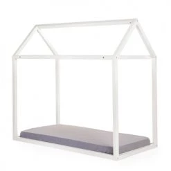 Childhome Lits Bébé Lit Enfant Cabane 70 X 140 Cm écru