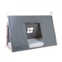 Childhome Lits Bébé Lit Enfant Cabane 90 X 200 Cm Naturel -Lits bébé Soldes lit enfant cabane 90 x 200 cm naturel 2