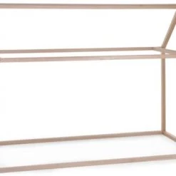Childhome Lits Bébé Lit Enfant Cabane 90 X 200 Cm Naturel