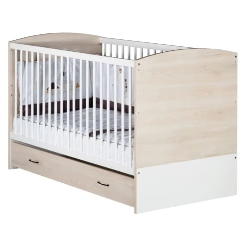 Sauthon Lits Bébé Lit Evolutif 140X70 En MDF Beige 4 Sauthon Lits Bébé Lit Evolutif 140X70 En MDF Beige – Image 2