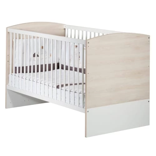 Sauthon Lits Bébé Lit Evolutif 140X70 En MDF Beige 3 Sauthon Lits Bébé Lit Evolutif 140X70 En MDF Beige