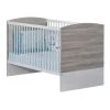 Sauthon Lits Bébé Lit Evolutif 140X70 En MDF Gris Foncé -Lits bébé Soldes lit evolutif 140x70 en mdf gris fonce