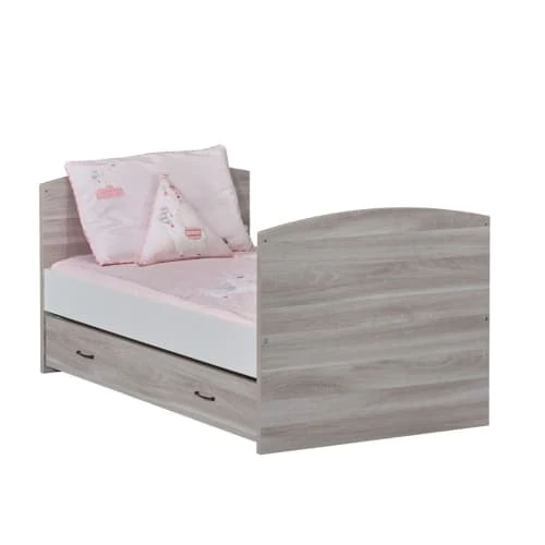 Sauthon Lits Bébé Lit Evolutif 140X70 En MDF Gris Foncé 6 Sauthon Lits Bébé Lit Evolutif 140X70 En MDF Gris Foncé – Image 4
