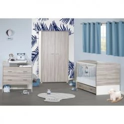 Sauthon Lits Bébé Lit Evolutif 140X70 En MDF Gris Foncé 12 Sauthon Lits Bébé Lit Evolutif 140X70 En MDF Gris Foncé -Lits bébé Soldes lit evolutif 140x70 en mdf gris fonce 4