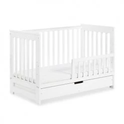 Klups Lits Bébé Lit évolutif 60x120 Tiroir De Lit Inclus Blanc -Lits bébé Soldes lit evolutif 60x120 tiroir de lit inclus blanc 2