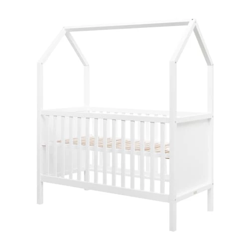 Bopita Lits Bébé Lit évolutif 70x140 Blanc 3 Bopita Lits Bébé Lit évolutif 70x140 Blanc
