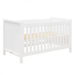 Bopita Lits Bébé Lit évolutif 70x140 Blanc