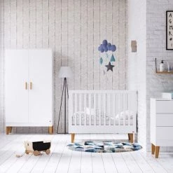 Vox Lits Bébé Lit évolutif 70x140 Blanc -Lits bébé Soldes lit evolutif 70x140 blanc 75