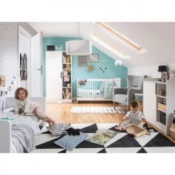 Vox Lits Bébé Lit évolutif 70x140 Blanc -Lits bébé Soldes lit evolutif 70x140 blanc 87