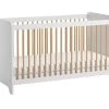 Vox Lits Bébé Lit évolutif 70x140 Blanc Naturel -Lits bébé Soldes lit evolutif 70x140 blanc naturel