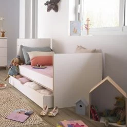 Galipette Lits Bébé Lit évolutif 70x140 Blanc Naturel 9 Galipette Lits Bébé Lit évolutif 70x140 Blanc Naturel -Lits bébé Soldes lit evolutif 70x140 blanc naturel 19