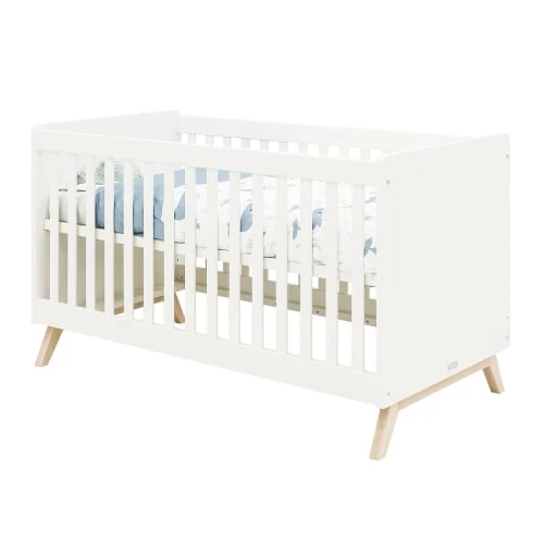 Bopita Lits Bébé Lit évolutif 70x140 Blanc Naturel Naturel 5 Bopita Lits Bébé Lit évolutif 70x140 Blanc Naturel Naturel – Image 3