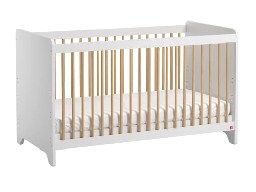 Vox Lits Bébé Lit évolutif 70x140 Blanc Naturel 3 Vox Lits Bébé Lit évolutif 70x140 Blanc Naturel