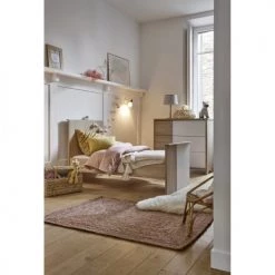 Galipette Lits Bébé Lit évolutif 70x140 Chêne Blanc -Lits bébé Soldes lit evolutif 70x140 chene blanc 5