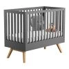 Vox Lits Bébé Lit évolutif 70x140 Gris -Lits bébé Soldes lit evolutif 70x140 gris