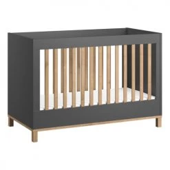 Vox Lits Bébé Lit évolutif 70x140 Gris