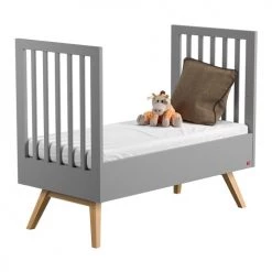 Vox Lits Bébé Lit évolutif 70x140 Gris -Lits bébé Soldes lit evolutif 70x140 gris 2