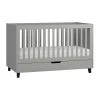 Vox Lits Bébé Lit évolutif 70x140 Gris 2 Vox Lits Bébé Lit évolutif 70x140 Gris -Lits bébé Soldes lit evolutif 70x140 gris 4
