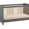 Vox Lits Bébé Lit évolutif 70x140 Gris Naturel