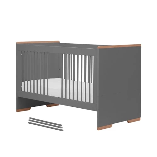 Pinio Lits Bébé Lit évolutif 70x140 Gris Naturel 3 Pinio Lits Bébé Lit évolutif 70x140 Gris Naturel
