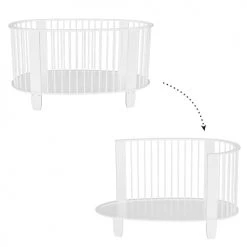 Songes Et Rigolades Lits Bébé Lit évolutif 70x140 Matelas Inclus Blanc 8 Songes Et Rigolades Lits Bébé Lit évolutif 70x140 Matelas Inclus Blanc -Lits bébé Soldes lit evolutif 70x140 matelas inclus blanc 2