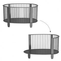 Songes Et Rigolades Lits Bébé Lit évolutif 70x140 Matelas Inclus Gris Anthracite 9 Songes Et Rigolades Lits Bébé Lit évolutif 70x140 Matelas Inclus Gris Anthracite -Lits bébé Soldes lit evolutif 70x140 matelas inclus gris anthracite 3