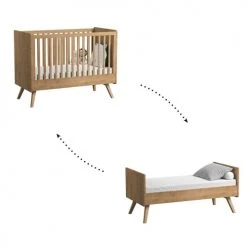 Vox Lits Bébé Lit évolutif 70x140 Naturel -Lits bébé Soldes lit evolutif 70x140 naturel 1