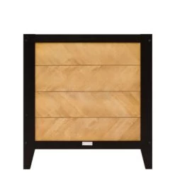 Bopita Lits Bébé Lit évolutif 70x140 Noir Naturel Naturel -Lits bébé Soldes lit evolutif 70x140 noir naturel naturel 5