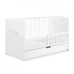 Klups Lits Bébé Lit évolutif 70x140 Tiroir De Lit Inclus Blanc -Lits bébé Soldes lit evolutif 70x140 tiroir de lit inclus blanc 2