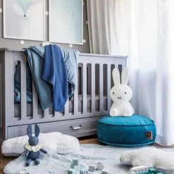 Bellamy Lits Bébé Lit évolutif 70x140 Tiroir Inclus Gris -Lits bébé Soldes lit evolutif 70x140 tiroir inclus gris 3