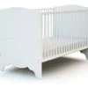AT4 Lits Bébé Lit évolutif 70x140cm Blanc -Lits bébé Soldes lit evolutif 70x140cm blanc