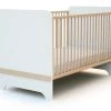 AT4 Lits Bébé Lit évolutif 70x140cm Blanc Et Hêtre Verni 2 AT4 Lits Bébé Lit évolutif 70x140cm Blanc Et Hêtre Verni -Lits bébé Soldes lit evolutif 70x140cm blanc et hetre verni 6