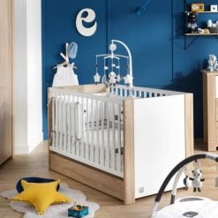Sauthon Lits Bébé Lit évolutif 87x145x76cm Blanc -Lits bébé Soldes lit evolutif 87x145x76cm blanc 2